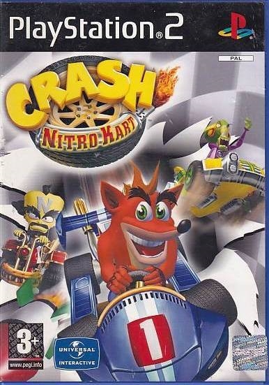 Crash Nitro Kart - PS2 (Genbrug)
